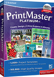 PrintMaster v8 Platinum Retail Box